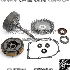 Wet Clutch Pad Shoe/Clutch Primary Fixed Sheave/Clutch Cover Housing/Bearing/Gasket/Flange Nut Oil/Seal kit for YAMAHA 660 YXR660 2004 2005 2006 2007/ 660 YFM660 2002-2008