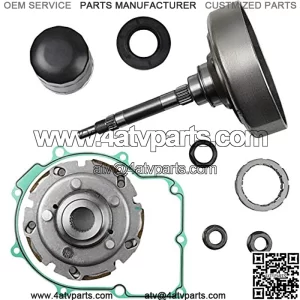 Wet Clutch Kit UTV ATV Wet Clutch Shoe Kit Wet Clutch Kit, Compatible With UTV ATV 500, Including Necessary Accessories