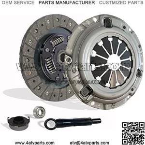 Clutch Kit Compatible With Civic Delsol Acura El DX EX GX LX Reverb VALUE EX-R CX SI VX 1992-2005 1.5L l4 1.6L l4 1.7L l4 GAS SOHC Naturally Aspirated (D15; D16; D17; 08-022)