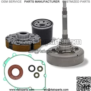 Replacement Clutch Kits Assembly compatible with Yamaha Rhino660, Includes Clutch, Drum, Housing, Filter, ATV UTV