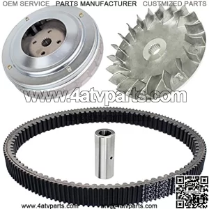 compatible with Clutch Primary Sliding Fixed Sheave Belt Yamaha Kodiak 450 Yfm450 4X4 2003-2006 2018