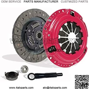 Clutch Kit Compatible With Civic Delsol Acura El Base Dx Ex Lx Hx Reverb 1992-2005 1.5L 1.6L 1.7L L4 Gas Sohc Naturally Aspirated (Stage 1; D15B7, D15B8, D15Z1, D16Y7, D16Y8, D16Z6; 08-022R)