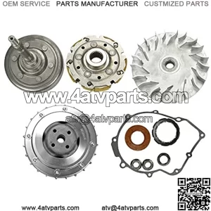Clutch Carrier Gasket Compatible with 2002-2008 Yamaha 660 YFM660 2004-2007 Yamaha 660 YXR660 5UG-17620-00-00