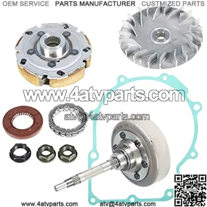 Pad Shoe with Gasket Clutch Drum Replacement for Yamaha YFM660 2002-2008 Yamaha 660 2004-2007 5KM-17611-00-00