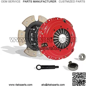 Clutch Kit Stage 3 works with Integra Civic Si Del Sol Cr-v Gs Ls Lx Se Ex Gs-R Type R Vtec Special Edition 1994-2001 1.6L L4 1.8L L4 2.0L L4 (B18B1; B20Z2; B16A3; B16A2; 08-026RCB)