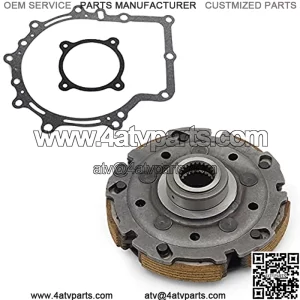 Wet Clutch Shoe Carrier Assembly + Paper Gaskets for CFMoto 500 MC Models (2007-2009,2011-2014), for CFMoto CF500, for CFMoto X5 LWB/SWB