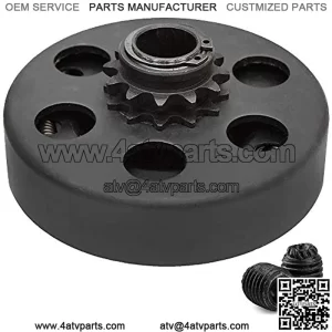 Go Kart Clutch 3/4 Bore 12T for #35 Chain, Predator 212 Engine Centrifugal Clutch, Up to 6.5 HP, Perfect for Go Kart, Mini Bike and Fun Kart Engine