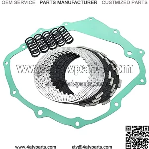 Complete Clutch Kit Heavy Duty Springs and Gasket Compatible for TRX250X Sportrax 250 TRX250EX Recon 250 TRX250 TRX250TM TRX250TE 2x4 1997-2020