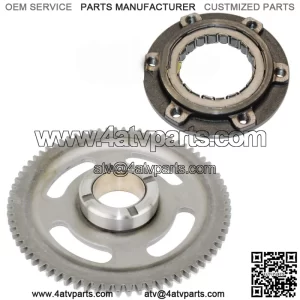 Starter Clutch And Idler Gear Fit Kawasaki Brute Force 750 KVF750 4X4I 2005-2011 (Fits: Kawasaki)