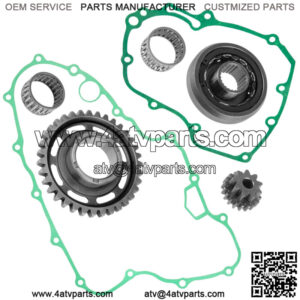 Starter Clutch & Driven Gear Reduction Gear W/Gasket for Honda TRX450ER 2006-14