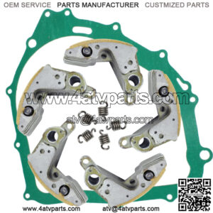 Wet Clutch Shoes W/Gasket for Suzuki LTA700X Kingquad 700 2005-2007 Centrifugal