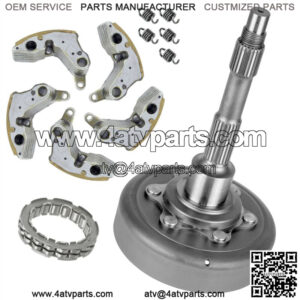 Wet Clutch Bell w/ Pads w/ Bearing For Arctic Cat Prowler 550 700 1000 2009-2014
