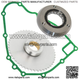 Starter Clutch Idler Gear Gasket For Kawasaki Bayou 300 KLF300B KLF300 B 89-2004