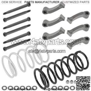 6x Clutch Weights w/ Springs For Can Am Outlander Max 800R 2006 - 2012 (For: Can-Am)