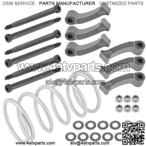 6x Clutch Weights w/ Primary Spring For Can Am Outlander 800R 2006 - 2012 (For: Can-Am)