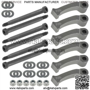 6x Clutch Weights w/ Hardware For Can Am 420248495 (For: Can-Am)