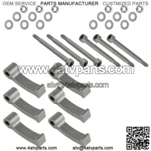 6 Primary Drive Clutch Weight Fits Can-Am Commander 800R / MAX 800R 2011 - 2020 (For: Can-Am)