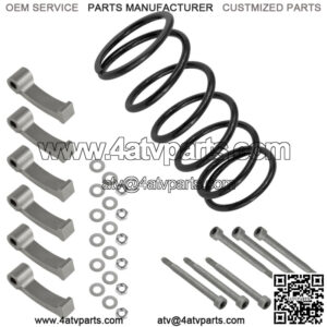 6 Primary Clutch Weight w/ Springs Fits Can-Am Commander MAX 800R 2016 - 2020 (For: Can-Am)