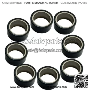 YAMAHA 2004-07 RHINO 660 PRIMARY DRY CLUTCH 18 GRAMS ROLLER WEIGHTS SET 8 PACK.