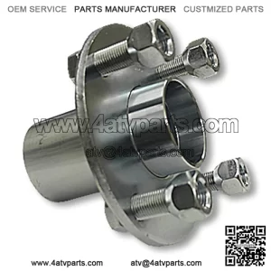 ADAPTER HUB, ZINC PLATED STEEL WITHOUT CUP AND CONE