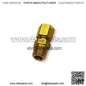 MALE CONNECTOR BRASS FITTING, 3/16?? TUBE TO 1/8?? TUBE N.P.T.