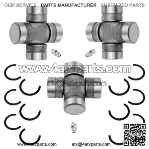 3 Front Drive Propeller Shaft U-Joint For Kawasaki Mule 4010 KAF950 Diesel 09-13