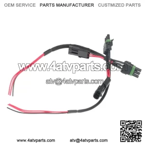 Two Tail Light Auxiliary Power Plug Quick Harness for 17-23 Can-Am Maverick X3