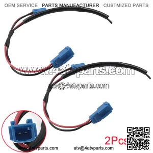 2Pcs Power Plug Connector Pigtail Wiring Accessory For Can-Am Maverick X3 4x4