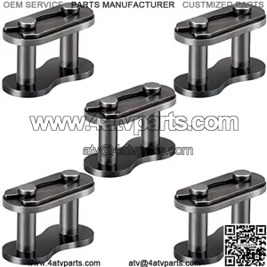 20pcs 420 Chain Master Link Roller, 420 Master Connector Link for 50cc 70cc 90cc 110cc 125cc Pit Dirt Bike ATV Quad Buggy