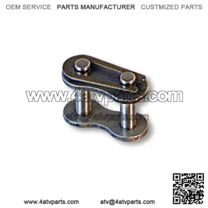 CONNECTING LINK FOR #80 CHAIN, STAINLESS STEEL