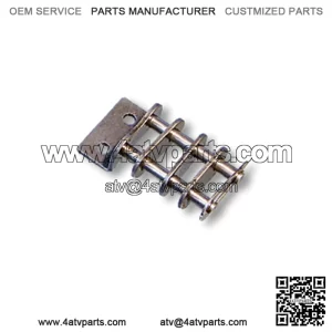 CONNECTING LINK FOR #40-2R CHAIN WITH A-2 ATTACHMENT EVERY 4TH PITCH ON PIN LINK