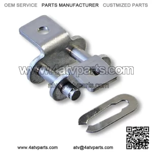 CONNECTING LINK FOR #60-1 CHAIN WITH K-1 ATTACHMENT, STAINLESS STEEL