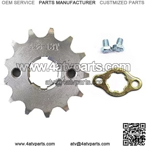 13T Teeth 20mm 428 Chain Front Sprocket Cog Fit for 110cc 125cc 140cc Motorcycle ATV Dirt Pit Bike Thumpstar
