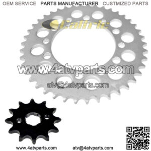 Front & Rear Sprockets Kit for Honda TRX200 TRX200D Fourtrax 200 2X4 1990-1997