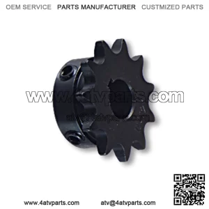 SPROCKET ?C ??B?? TYPE, STEEL, #40/41 CHAIN, 5/8?? BORE, 3/16?? KEYWAY, 5/16-18 SET SCREW, 11 TOOTH