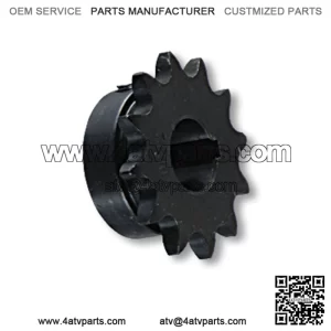 SPROCKET ?C ??B?? TYPE, STEEL, #40/41 CHAIN, 3/4?? BORE, 3/16?? KEYWAY, 5/16-18 SET SCREW, 12 TOOTH