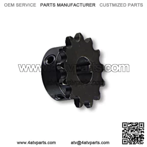 SPROCKET ?C ??B?? TYPE, STEEL, #35 CHAIN, 5/8?? BORE, 3/16?? INTEGRAL KEY, 5/16-18 SET SCREW, 13 TOOTH