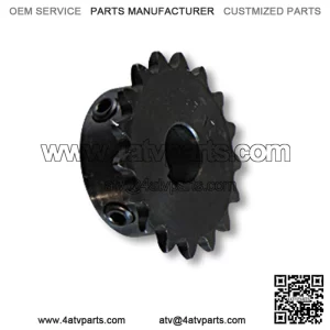 SPROCKET STEEL #35 B-TYPE 17T 5/8?? BORE, 3/16?? KEYWAY, 5/16-18 SET SCREW