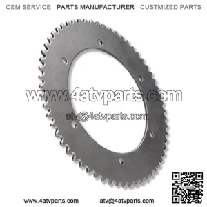 SPROCKET, STEEL, #35 CHAIN, 60 TOOTH, 5.25?? BOLT CIRCLE, 6 HOLES@.261??, 4.563?? BORE, P5245 BOLT PATTERN