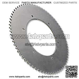 SPROCKET, STEEL, #35 CHAIN, 72 TOOTH, 5.25?? BOLT CIRCLE, 6 HOLES@.261??, 4.563?? BORE, P5245 BOLT PATTERN