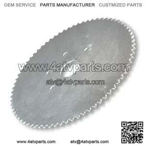 SPROCKET, STEEL, #35 CHAIN, 72 TOOTH, 6 HOLES@.3125??, 1-3/8?? BORE,  3.25?? BOLT CIRCLE, P2161 BOLT PATTERN