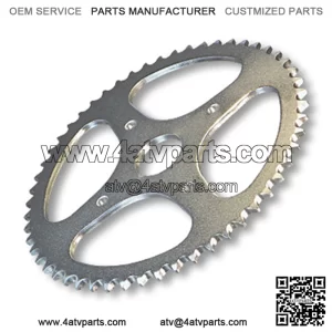 SPROCKET, STEEL, #35 CHAIN, 72 TOOTH, 4?? BOLT CIRCLE, 4 HOLES@.3125??, 1-1/2?? BORE, P2286 BOLT PATTERN