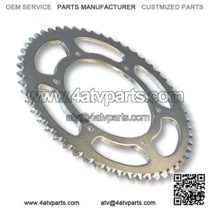 SPROCKET, STEEL, #40/41(#420) CHAIN, 4.563?? BORE, 6 HOLES@.261??, 5.25?? BOLT CIRCLE, (P5245) 54 TOOTH