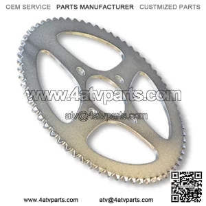 SPROCKET, STEEL, #40/41(#420) CHAIN, 2?? BORE, 4 HOLES@.375??, 2.875?? BOLT CIRCLE, (P5263) 54 TOOTH