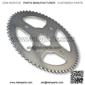 SPROCKET, STEEL, #40/41(#420) CHAIN, 1-1/2?? BORE, 4 HOLES@.3125??, 4?? BOLT CIRCLE, (P2286) 54 TOOTH