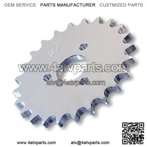 ENGINE SPROCKET, ALUMINUM, #40 CHAIN, P5248 BOLT PATTERN ?C 1?? BORE, 1.680?? BOLT CIRCLE, 34 TOOTH