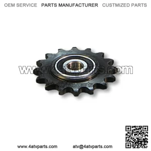 IDLER/TENSIONER SPROCKET STEEL, #41 CHAIN, 1/2?? ID PRECISON BEARING, 16 TOOTH