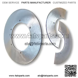 SPROCKET GUARD, ALUMINUM, .125?? THICK, 9-1/2?? OD