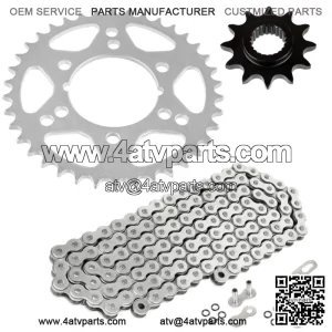 O-Ring Drive Chain & Sprockets Kit for Polaris Xpress 300 1996 1997 1998 1999   (For: Polaris)