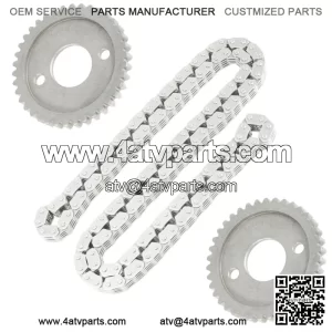 Camshaft Timing Chain w/ Gear Sprocket Fits Polaris ACE 570 2016 - 2019 (For: Polaris)